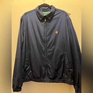 Lauren Ralph Lauren Navy Windbreaker Jacket